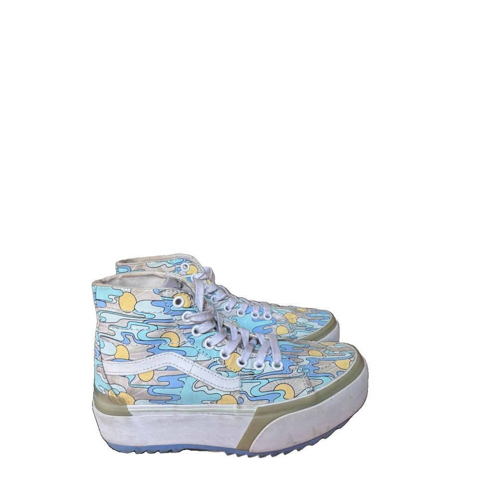 Vans Sk8-Hi Tapered Stackform UV Ink Sunwaves Platform - M 5/ W 6.5